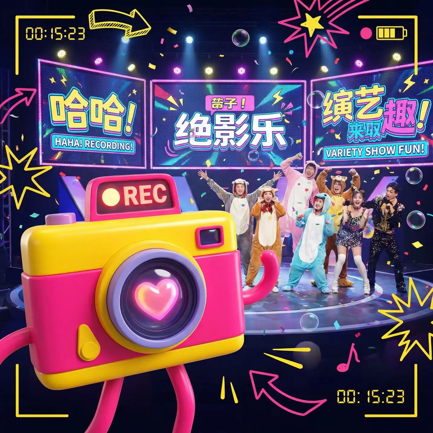 染岛贡 游戏环节高能瞬间
